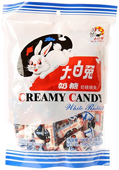 Cream candy white rabbit