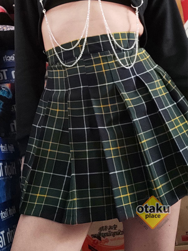 Falda verde con negros - Otaku Place - Ropa otaku y kpop