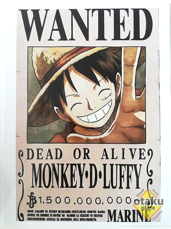 poster-wanted-luffy
