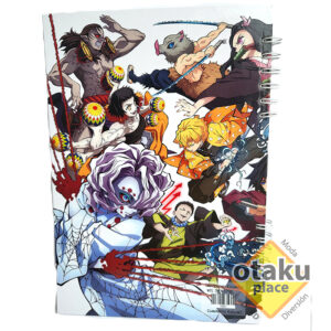 Cuaderno Universitario a cuadros de Kimetsu no yaiba