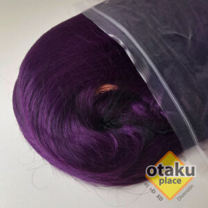 Peluca Kanekalon Color morado para Cosplay Quito Ecuador Otakuplace