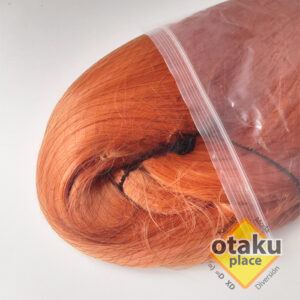 Peluca Kanekalon Color NARANJA para Cosplay Quito Ecuador Otakuplace