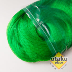 Peluca Kanekalon Color Verde fosforesente para Cosplay Quito Ecuador Otakuplace