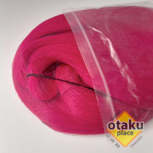 Peluca Kanekalon Color FUCSIA para Cosplay Quito Ecuador Otakuplace