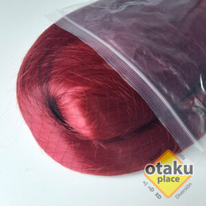 Peluca Kanekalon Color rojo vino para Cosplay Quito Ecuador Otakuplace