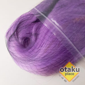 Peluca Kanekalon Color Morado claro para Cosplay Quito Ecuador Otakuplace