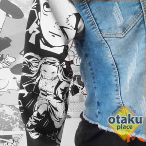 Chaqueta estilo anime mangas de kimetsu no yaiba