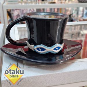 Taza con Plato de Sombrero de Sabo One Piece