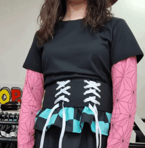 crop top nezuko