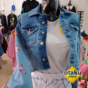 chaqueta de jean anime