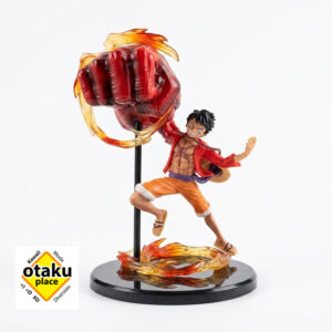 Luffy puño rojo